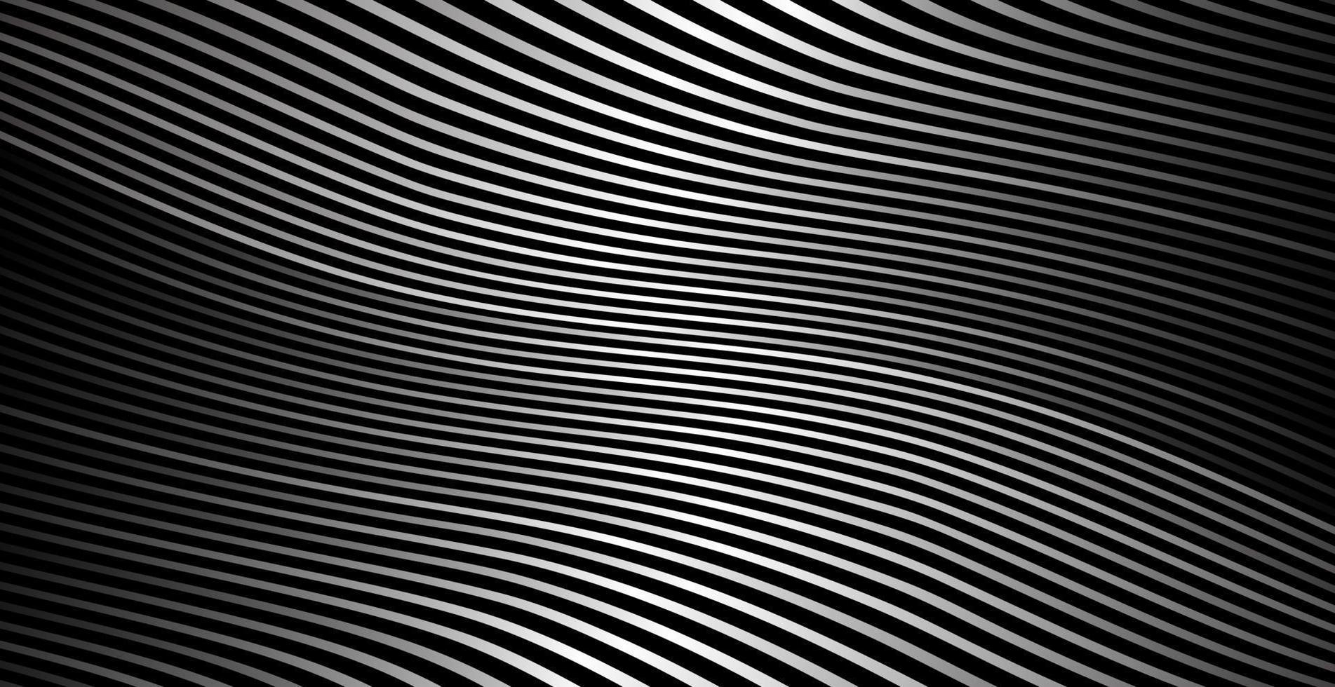 abstracte kromgetrokken diagonale gestreepte achtergrond vector