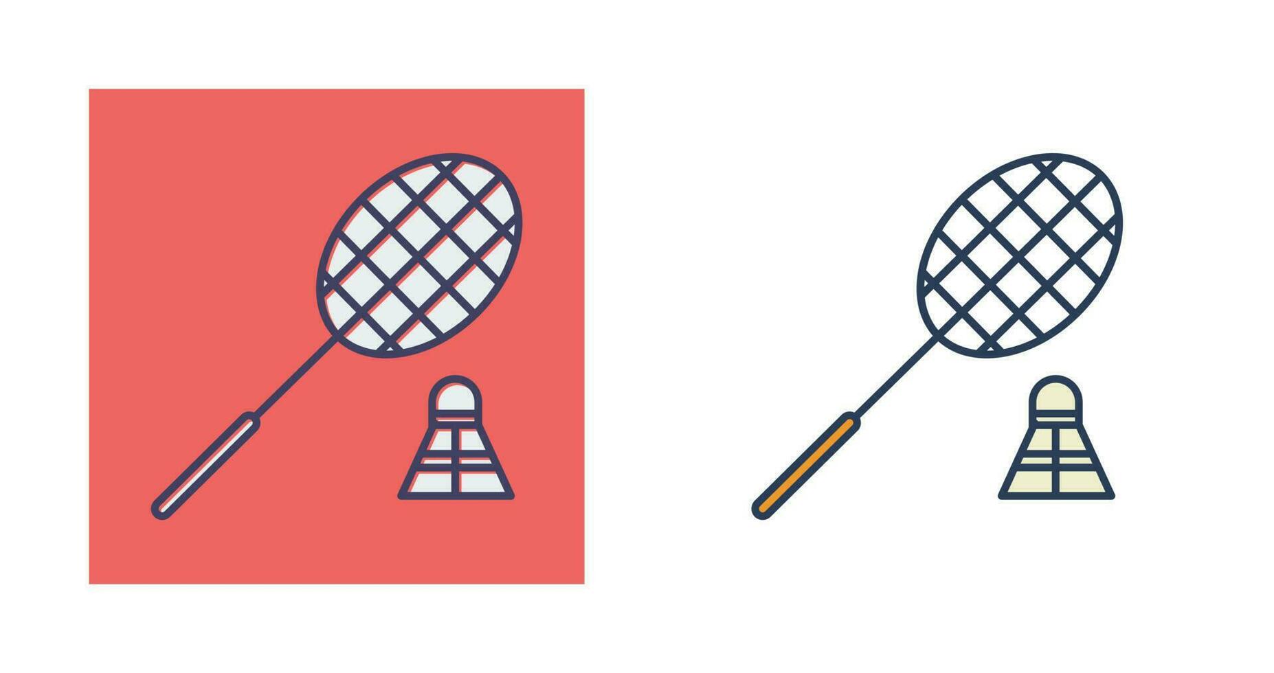 badminton vector pictogram