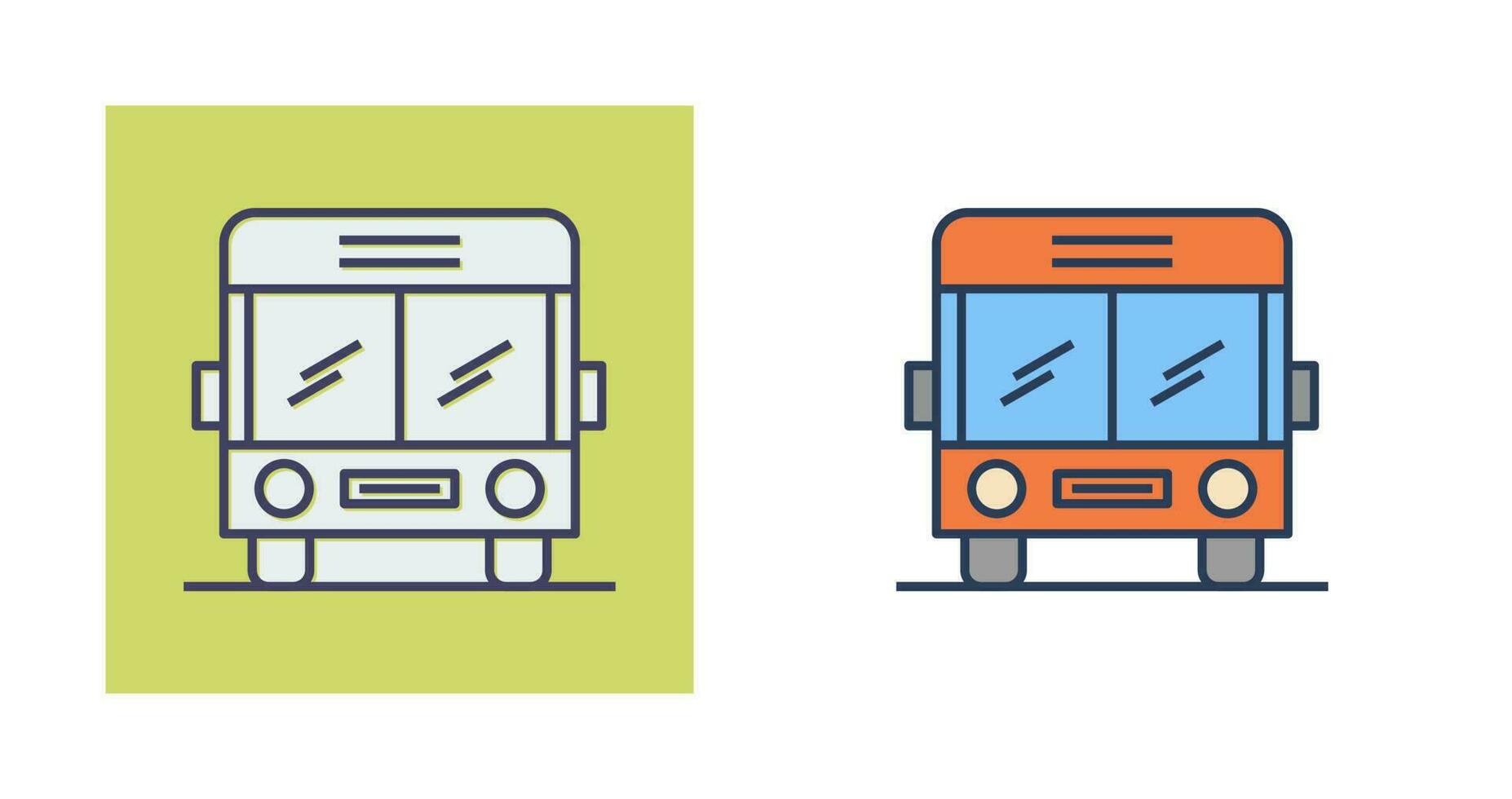 schoolbus vector pictogram