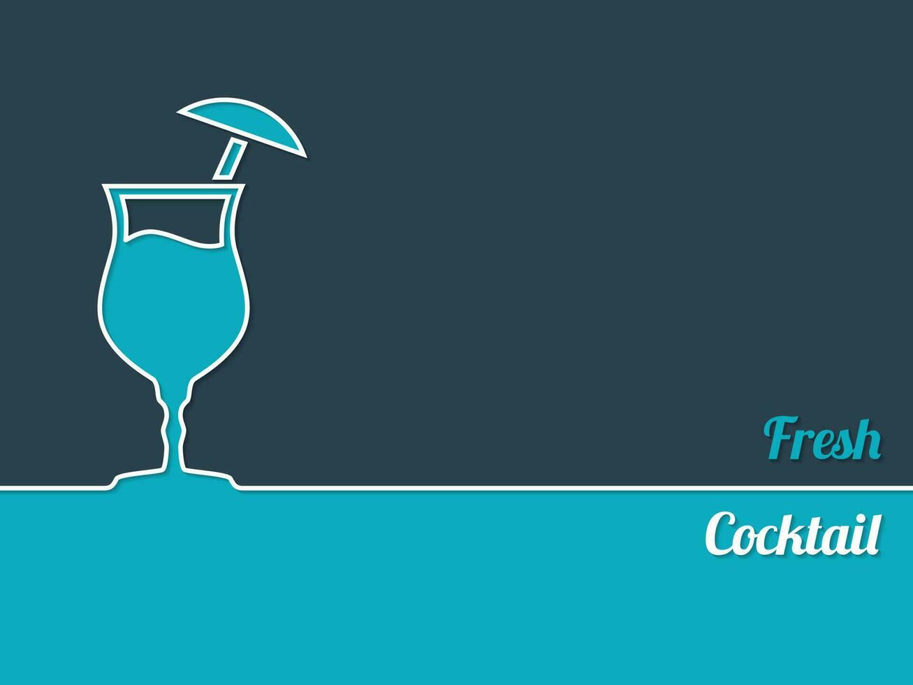 cocktail thema vector grafiek, geïsoleerd achtergrond.
