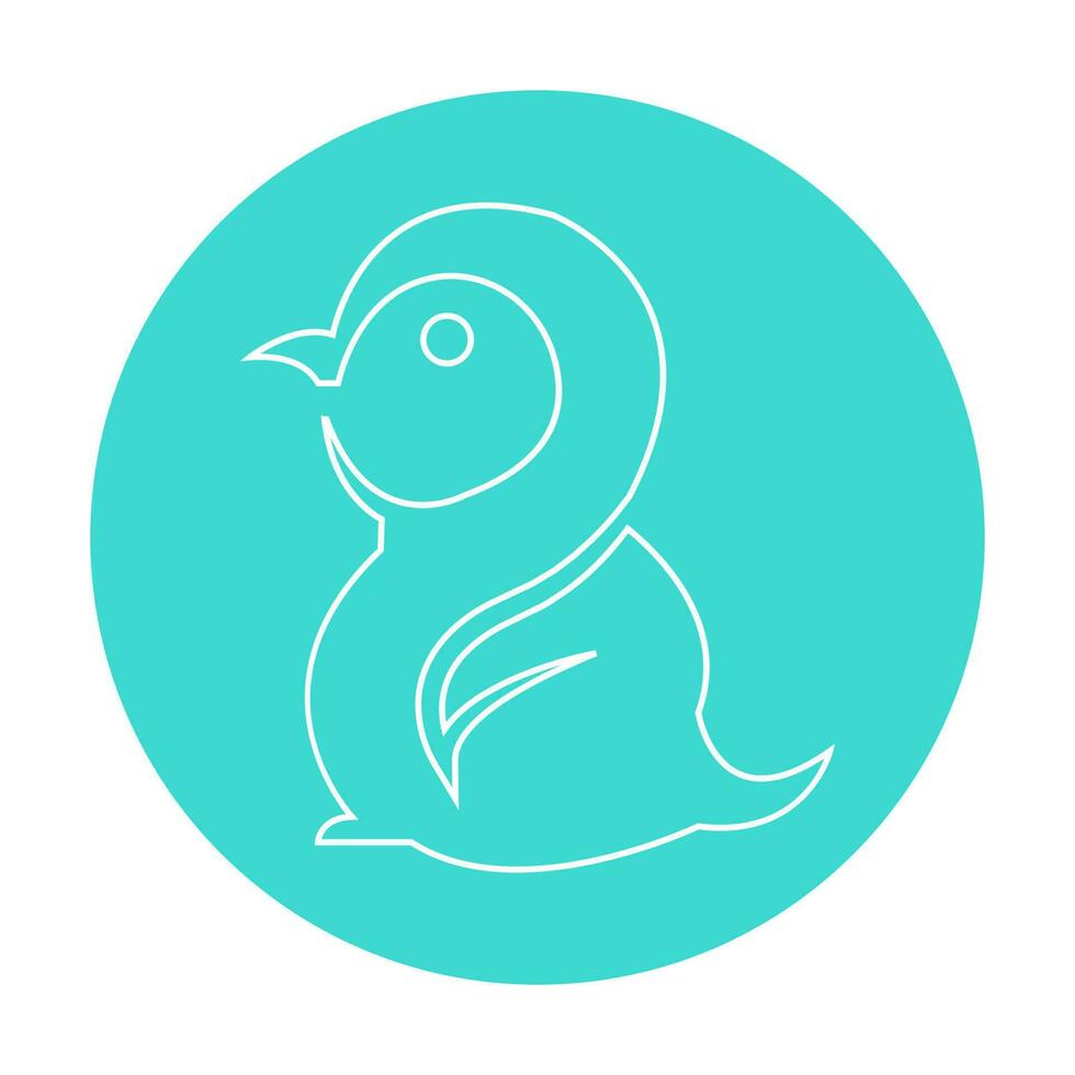 pinguïn icoon illustratie vector