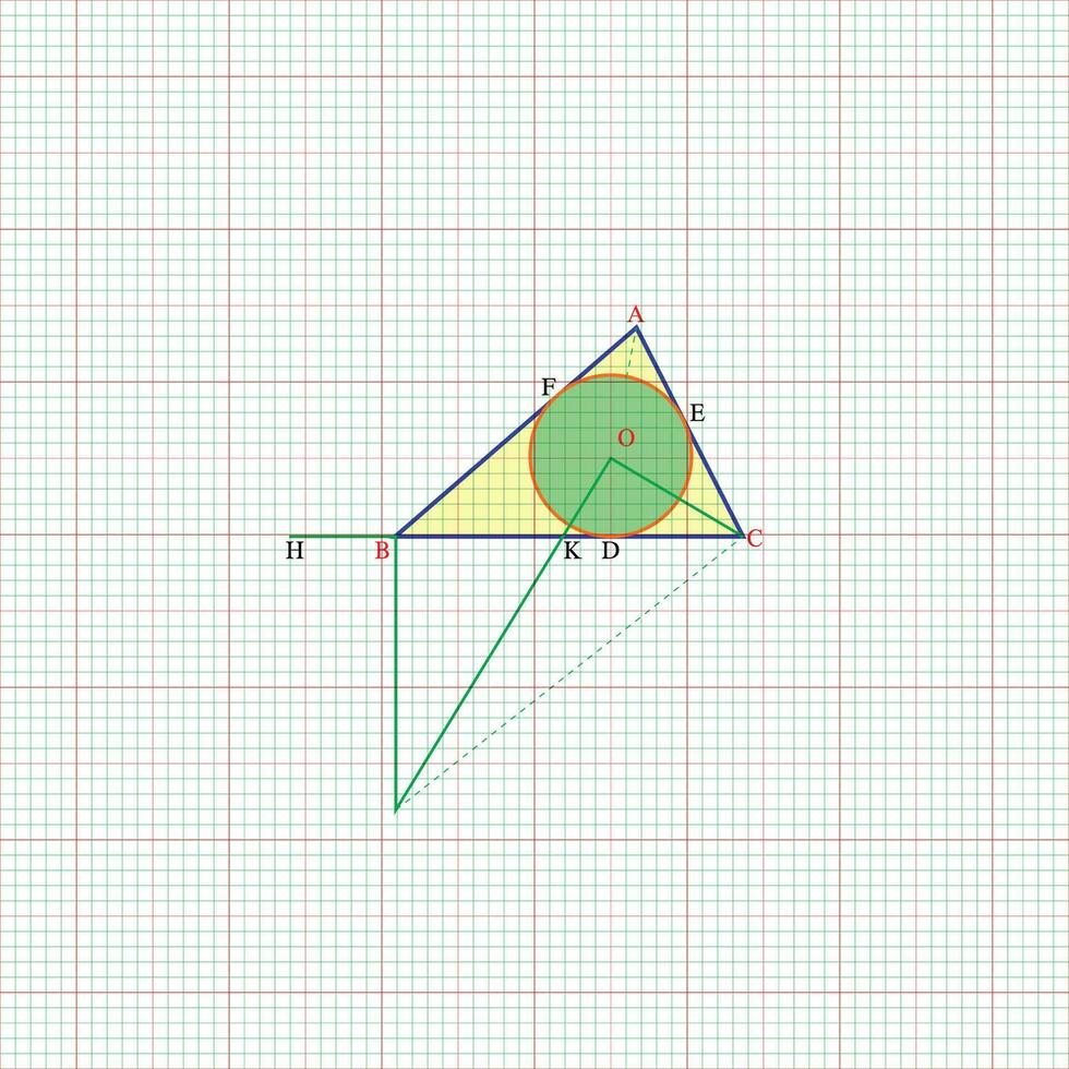 wiskundig meetkundig formules abstract achtergrond. kan worden gebruikt voor wiskundig en meetkundig symbolen, grafieken, tekeningen, symbolen, diagram en tekening achtergronden. vector