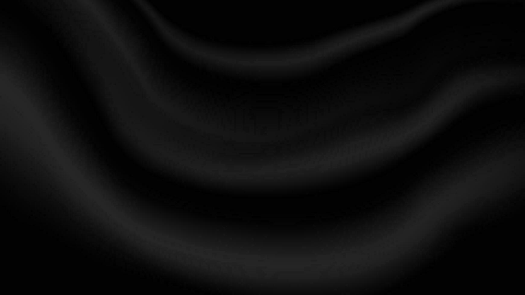 abstract blanco zwart zacht gevouwen satijn kleding stof vouwen structuur achtergrond voor decoratief grafisch ontwerp vector