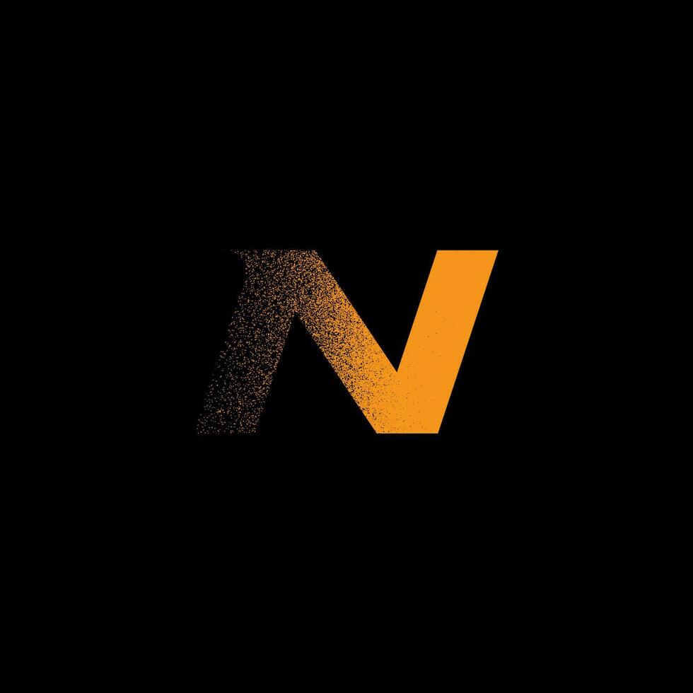brief een logo, vector illustratie