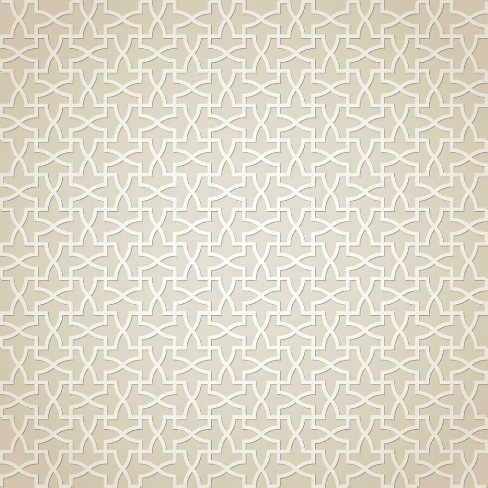 elegant Islamitisch meetkundig patroon kunst gebruik voor afdrukken en mode vector