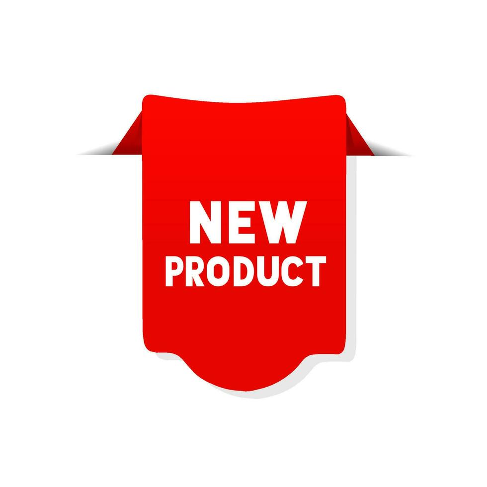 nieuw Product vector banier ontwerp. banier voor bedrijf, marketing, op te slaan insigne icoon, reclame sjabloon. modern label.