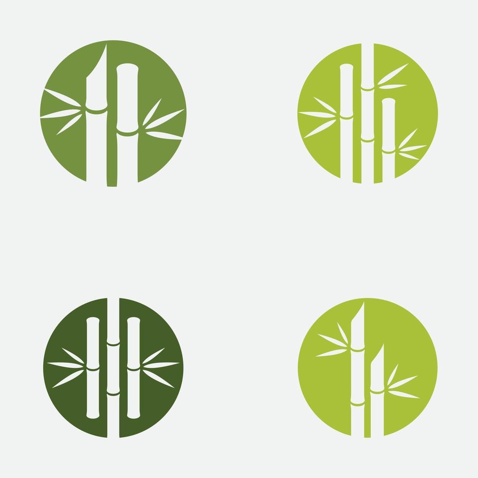 bamboe vector illustratie ontwerp