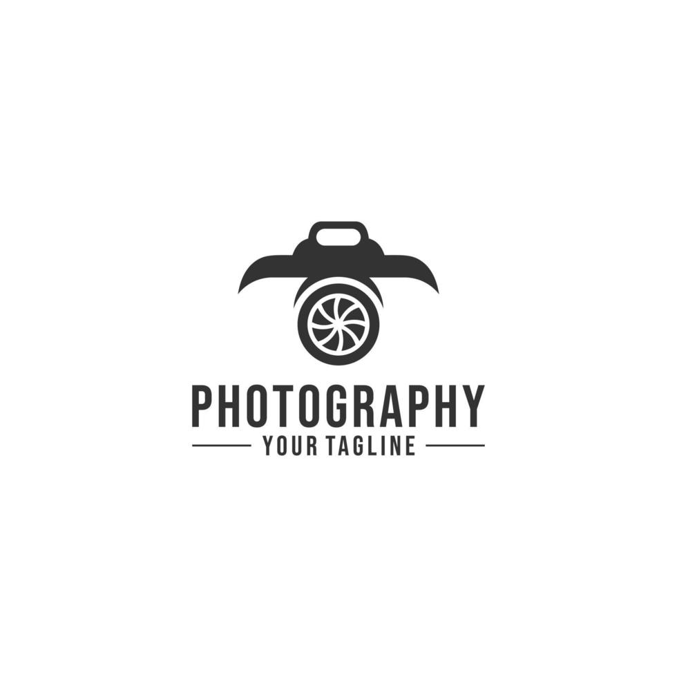 fotografie logo op witte achtergrond vector