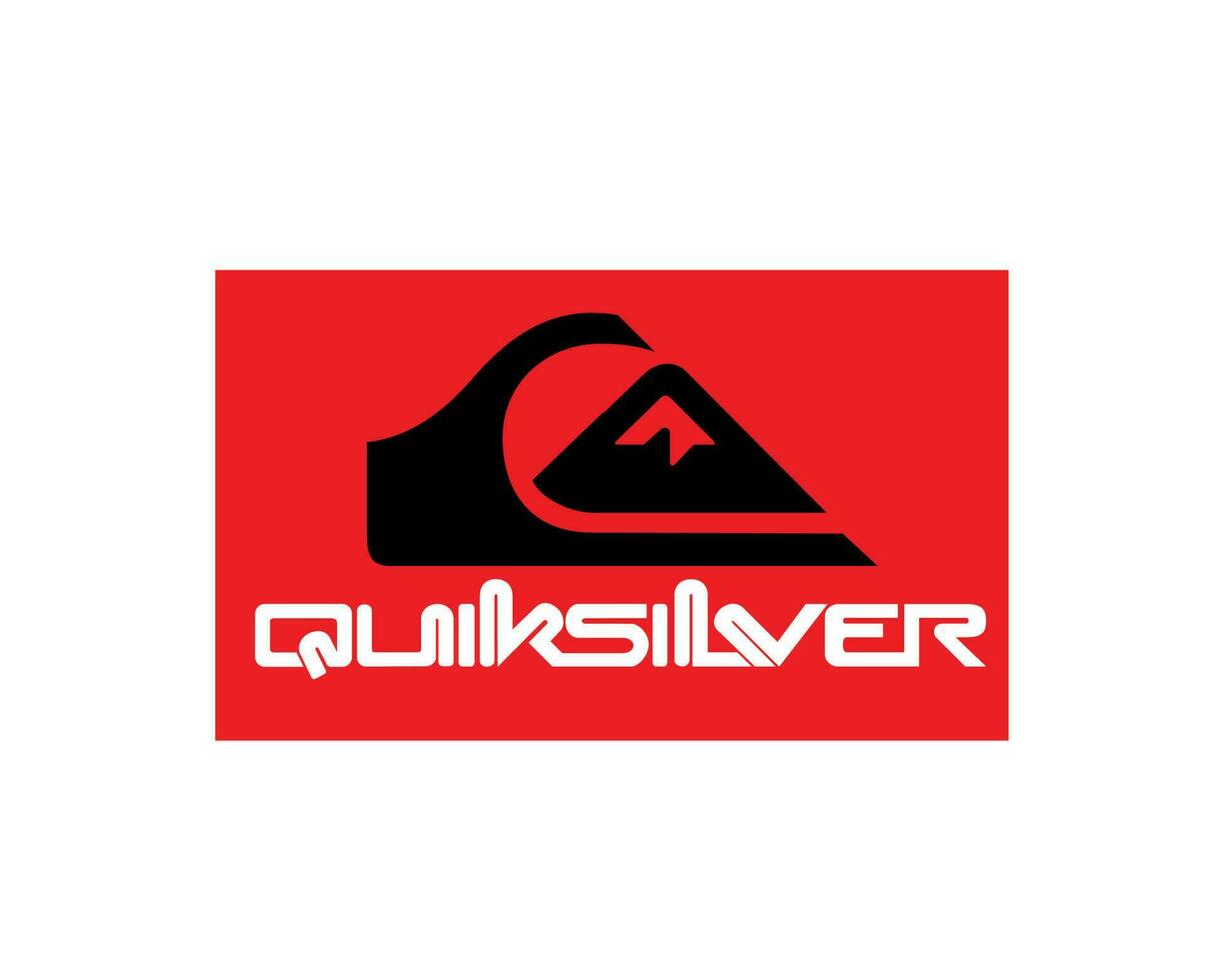 quiksilver merk logo symbool kleren abstract ontwerp icoon vector illustratie