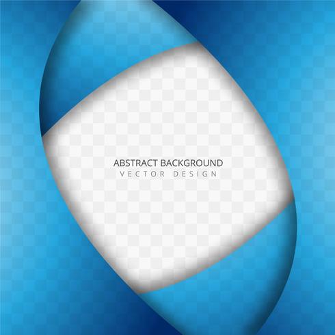 Abstracte creatieve blauwe golfachtergrond vector