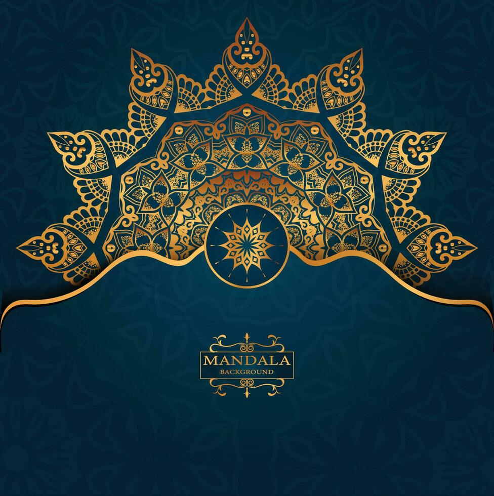 vector luxe mandala decoratief etnisch element