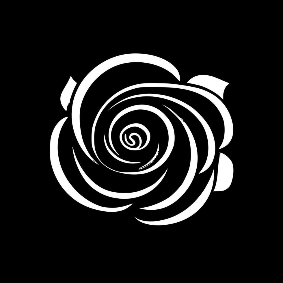 gerold bloemen - minimalistische en vlak logo - vector illustratie