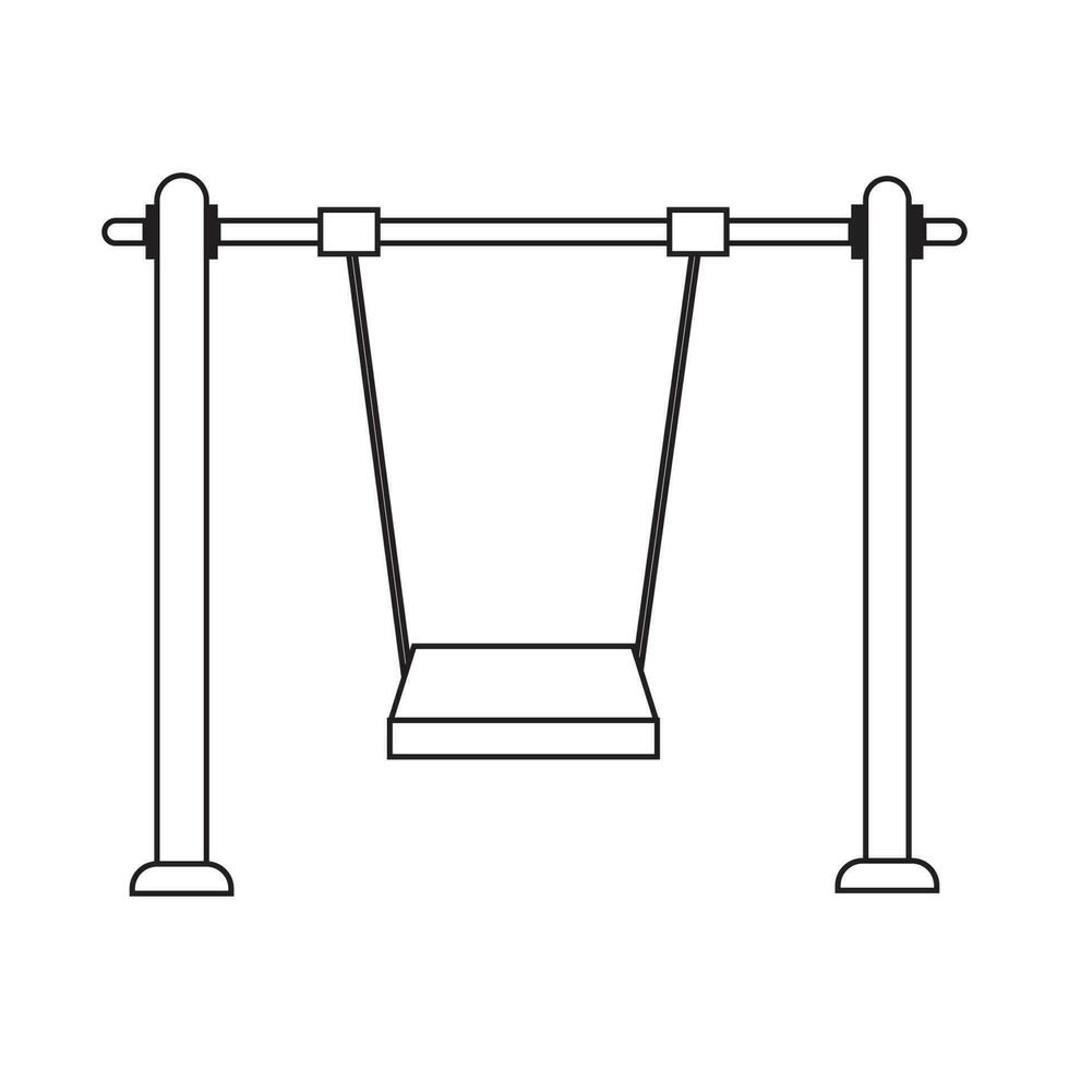 schommel icoon vector