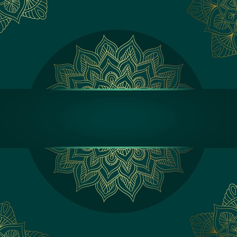 mandala met bloemenornamentpatroon vector