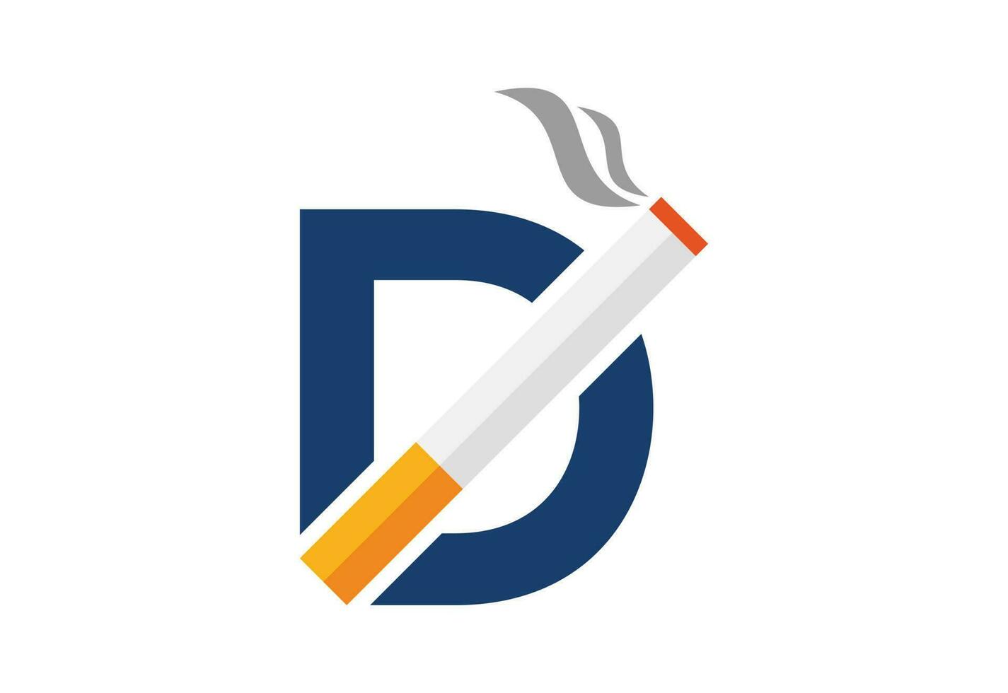 eerste d brief logo met creatief symbool, vector ontwerp sjabloon