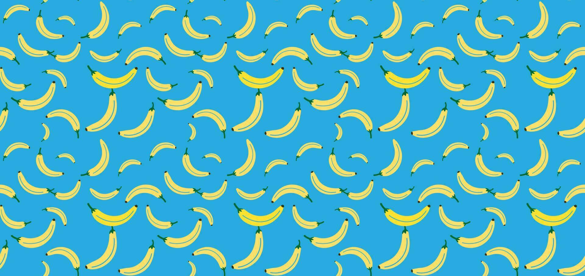 banaan naadloos patroon vector