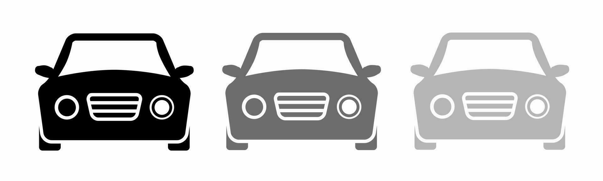 auto icoon illustratie verzameling. voorraad vector illustratie.