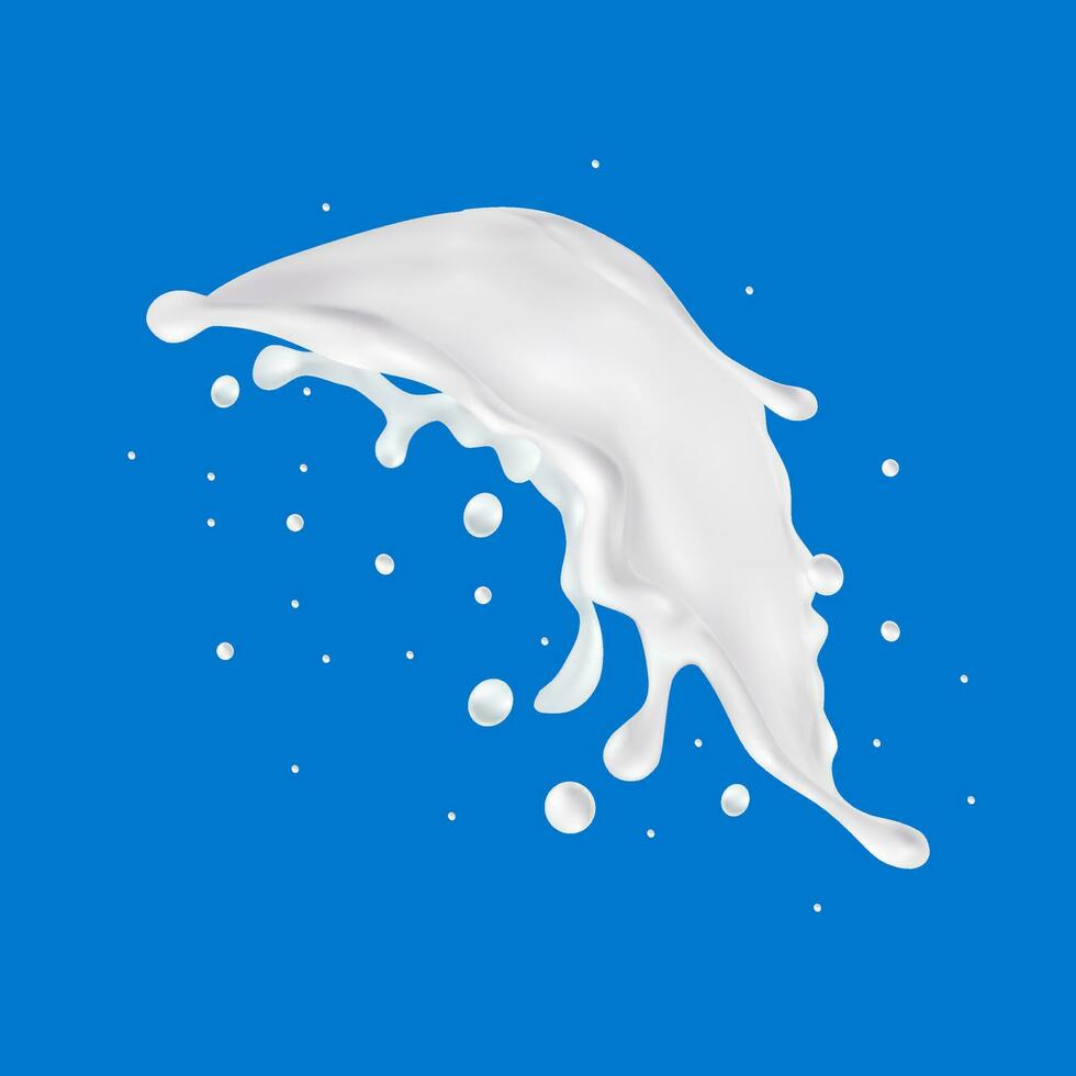 gemorst melk abstract achtergrond, vector illustratie en ontwerp.