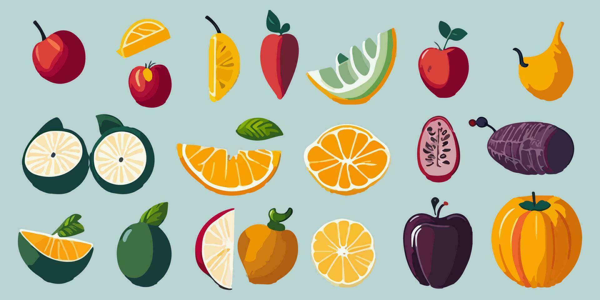 tropisch koning van fruit geïllustreerd in vector schoonheid