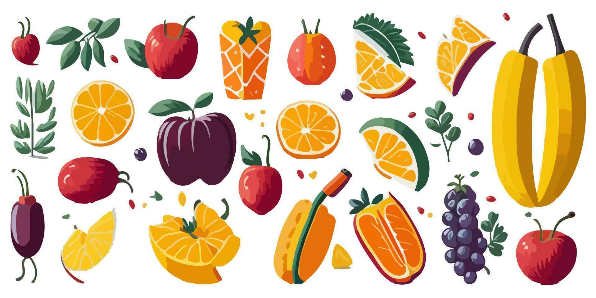 prachtig geïllustreerd vector kunst van deze uniek fruit