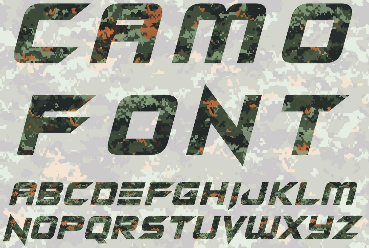 camo doopvont patroon vector