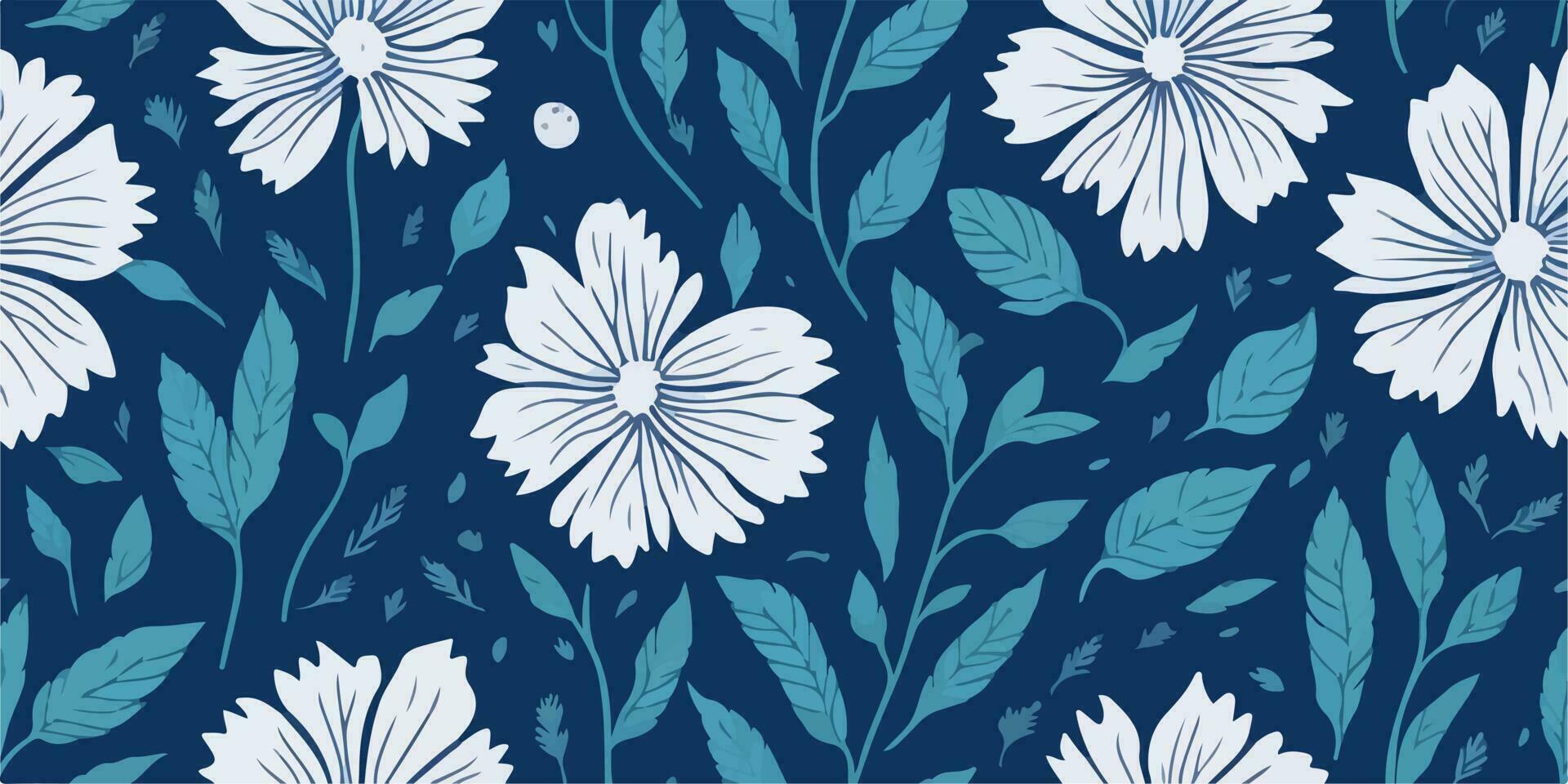 wijnoogst mijmeren, droomachtige vector illustratie van retro bloemen motieven