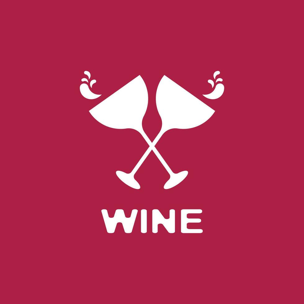 wijn pictogram en symbool vector sjabloon