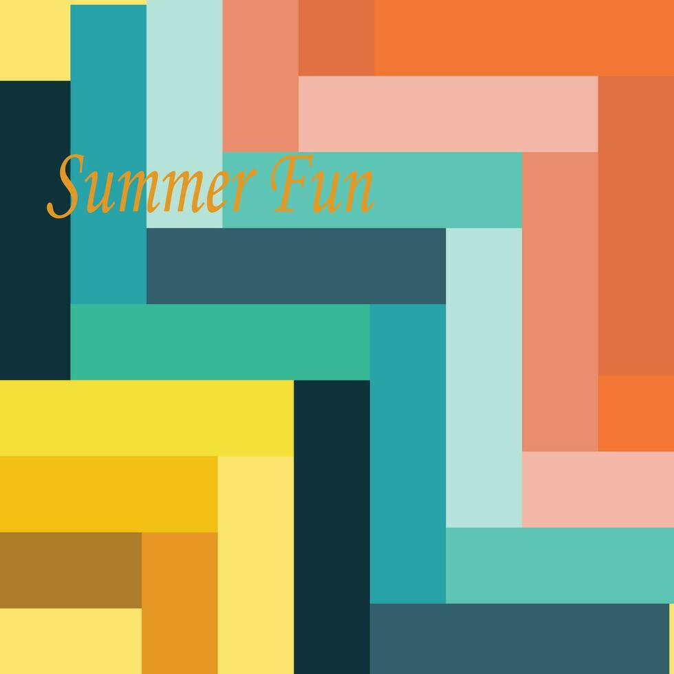 abstract achtergrond ontwerp met zomer thema vector