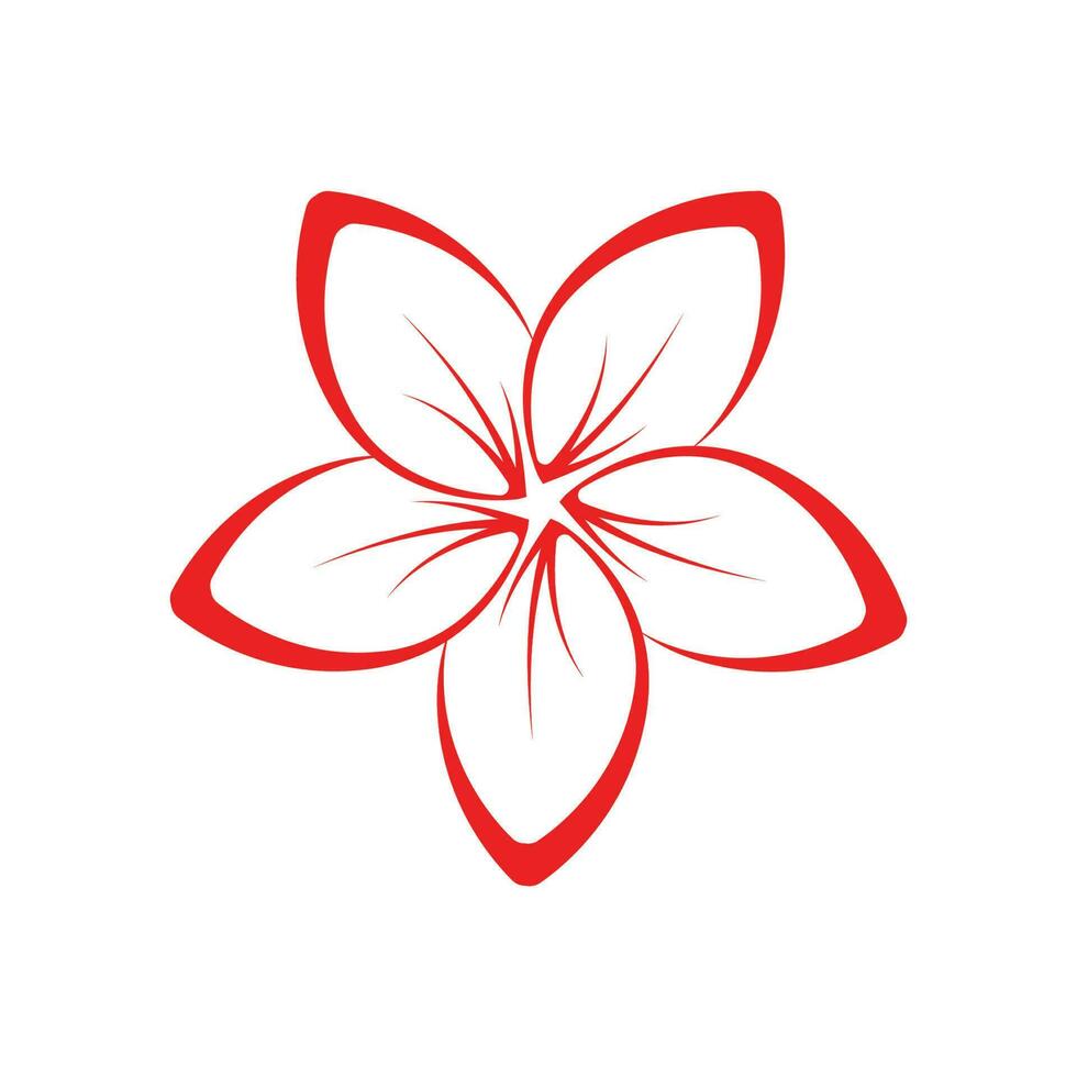 bloem logo illustratie vector ontwerp