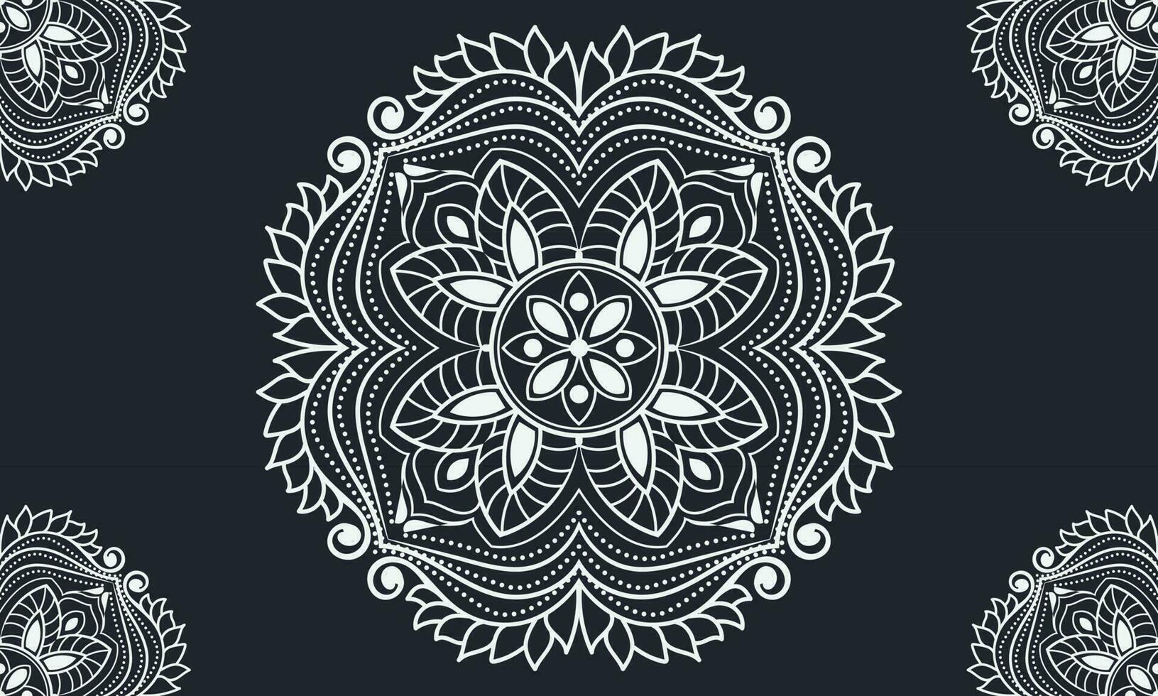 mandala ontwerp. abstract bloemen achtergrond ontwerp. vector