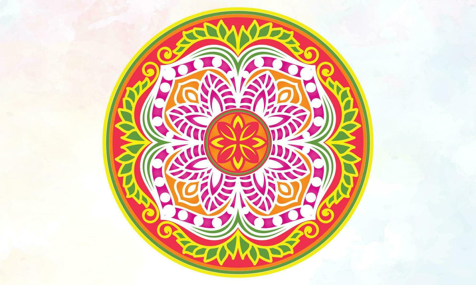 mandala ontwerp. abstract bloemen achtergrond ontwerp. vector