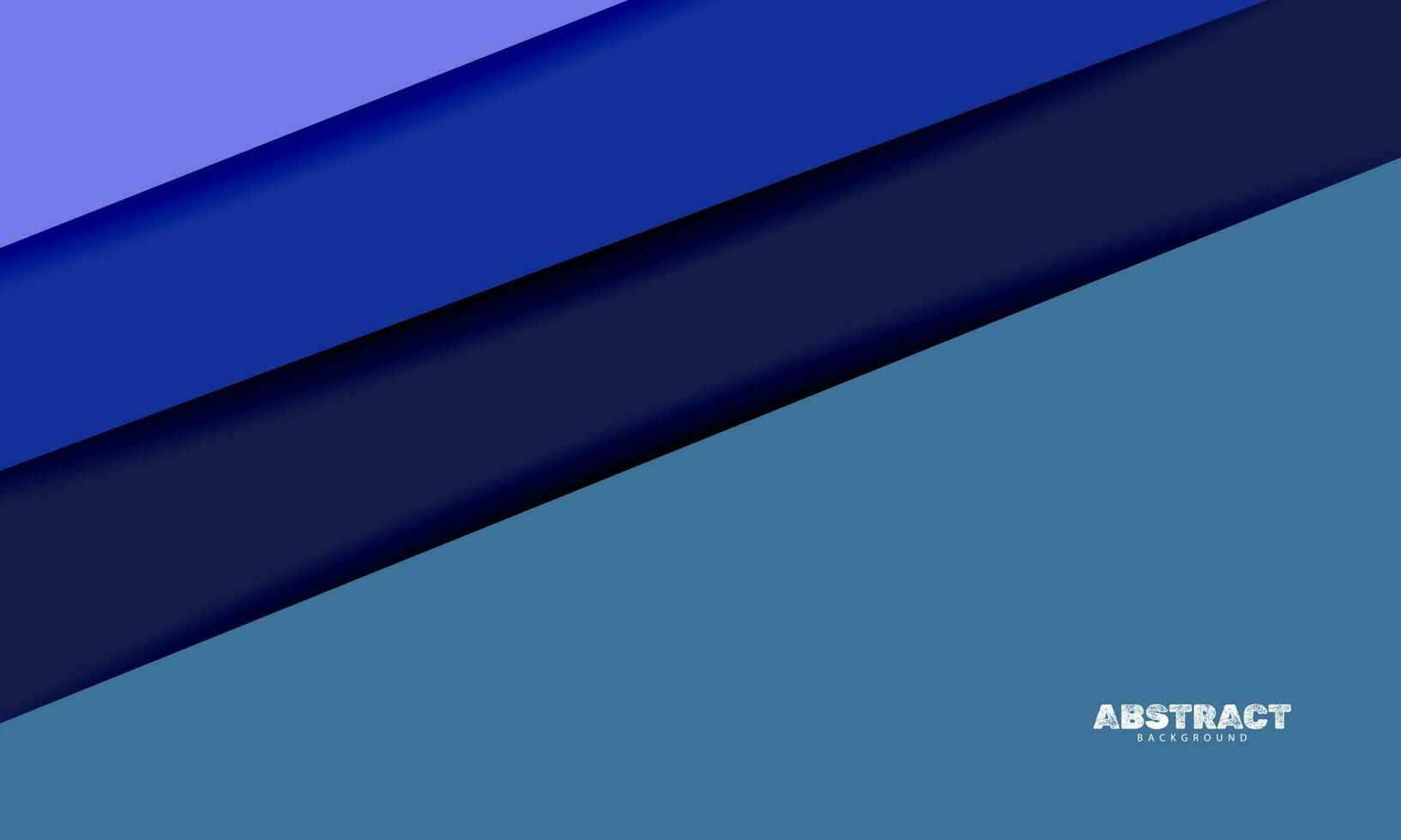 abstract papercut blauw kleur achtergrond vector