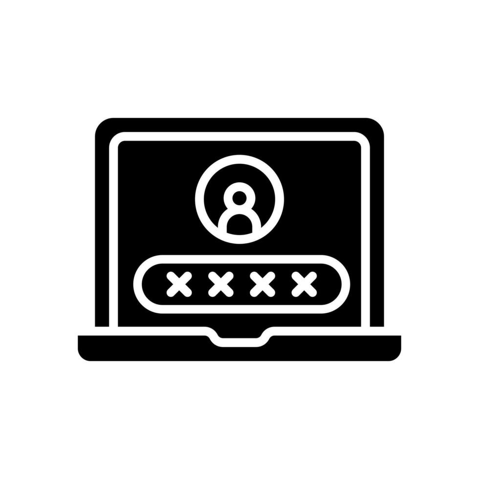 wachtwoord icoon vector. bescherming illustratie teken. veiligheid symbool of logo. vector