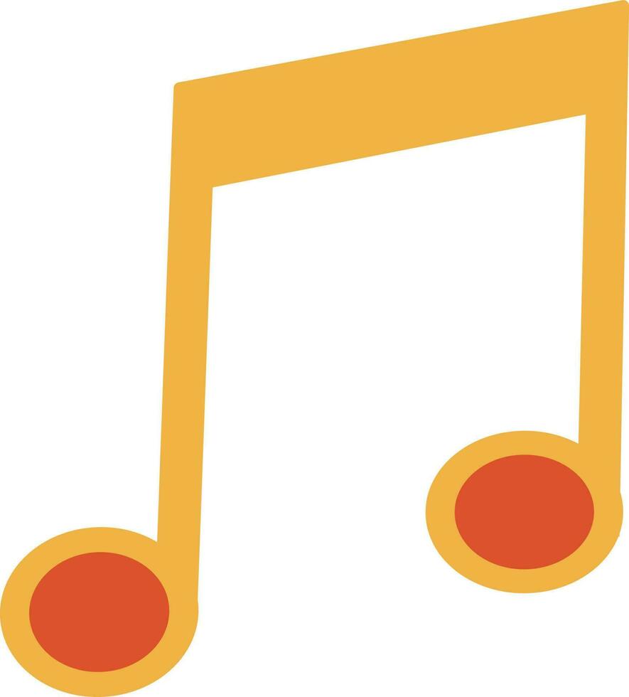 illustratie van mp3 icoon voor muziek- audio teken. vector