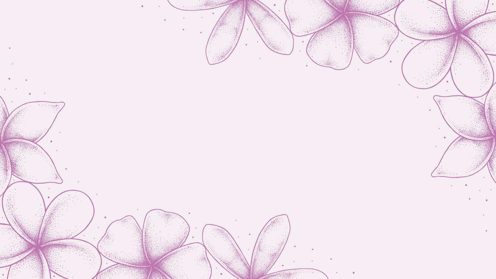 frangipani bloem achtergrond vector