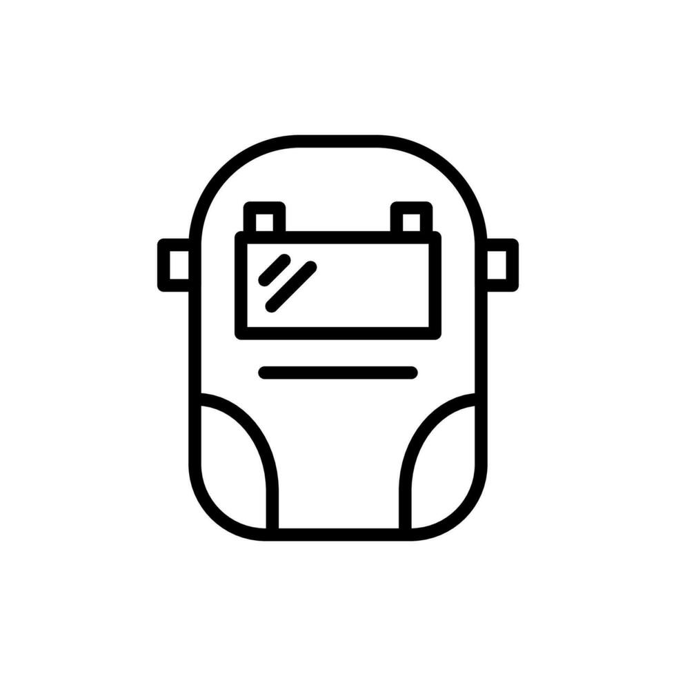 lassen helm icoon in vector. illustratie vector