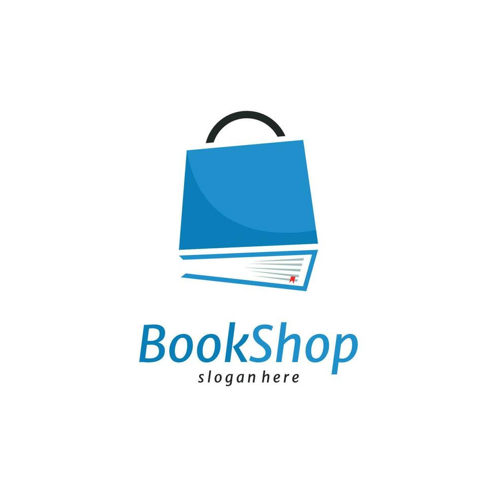 boekhandel logo sjabloon vector illustratie