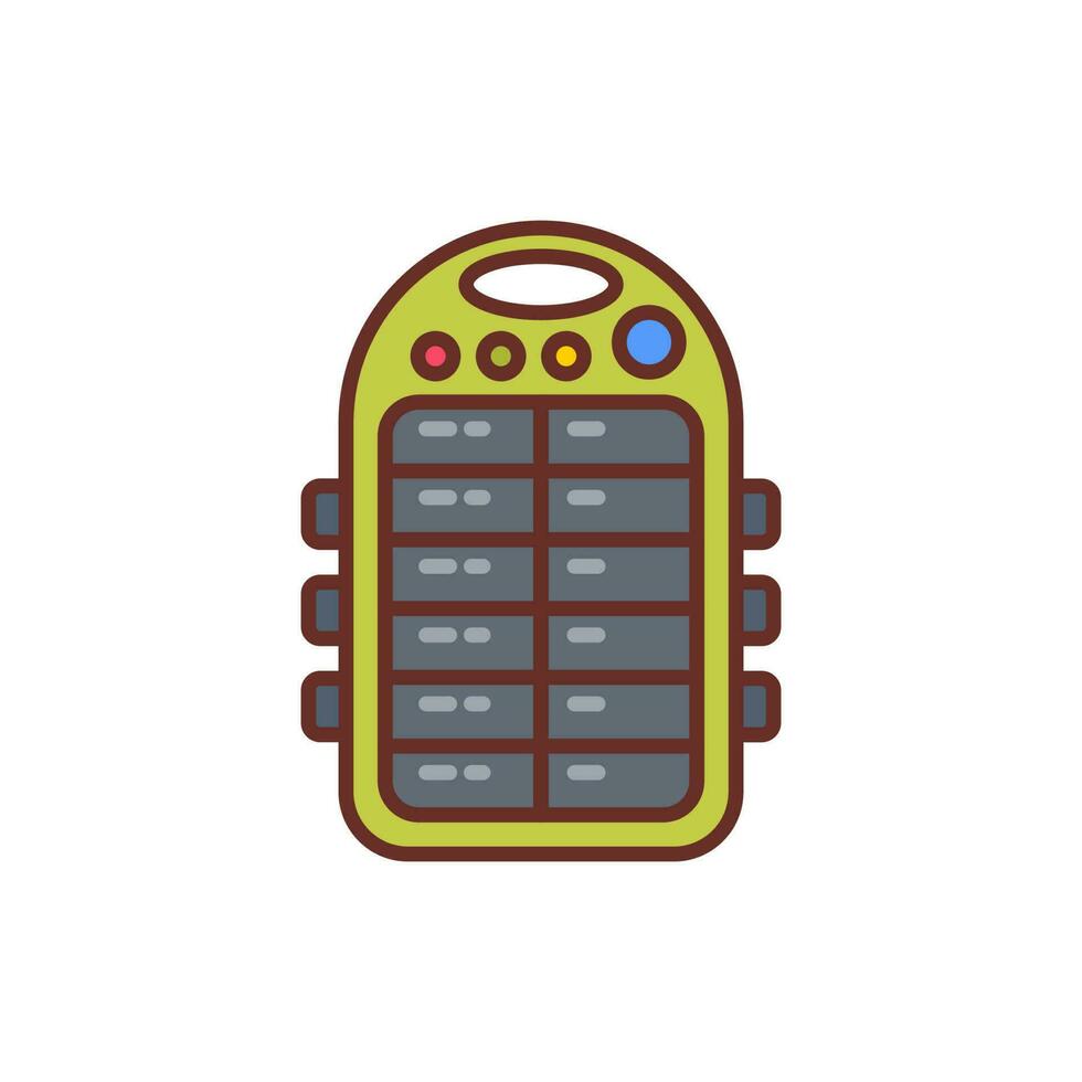 portable oplader icoon in vector. illustratie vector