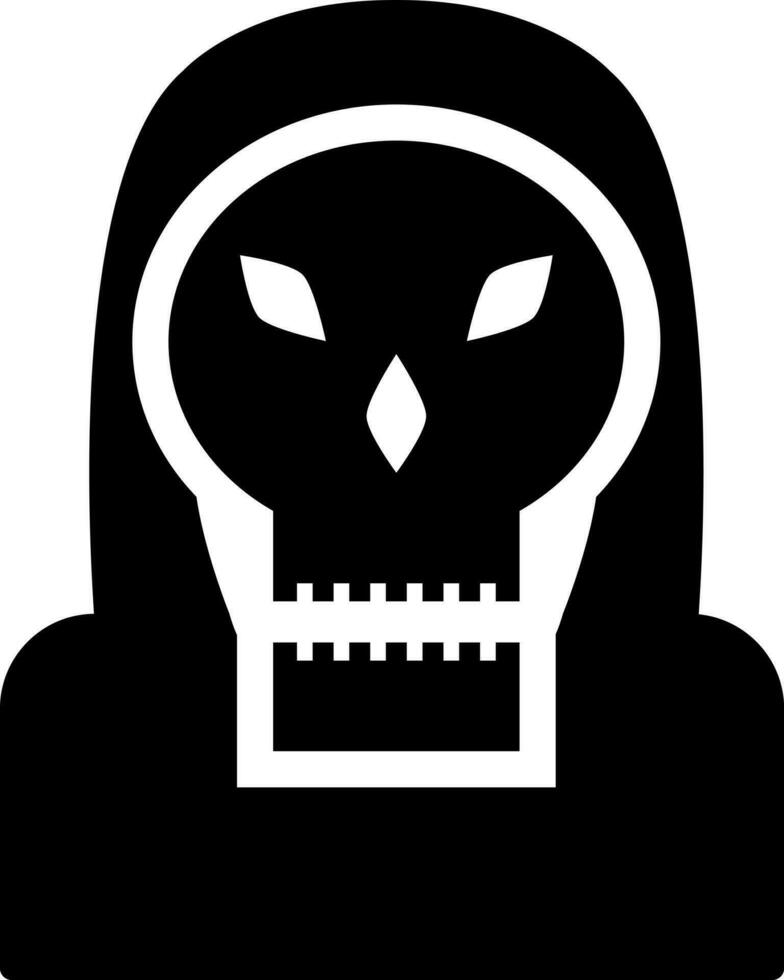 vector illustratie van hacker icoon.