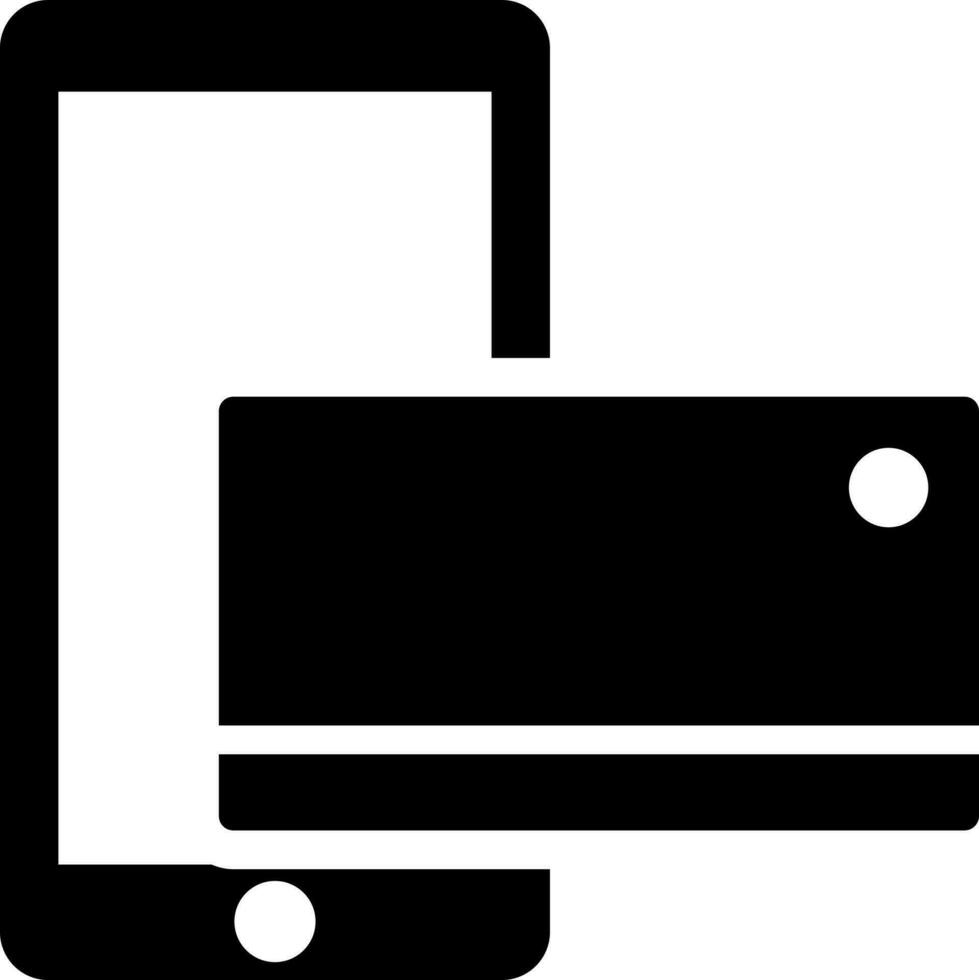 online betaling icoon van smartphone. vector