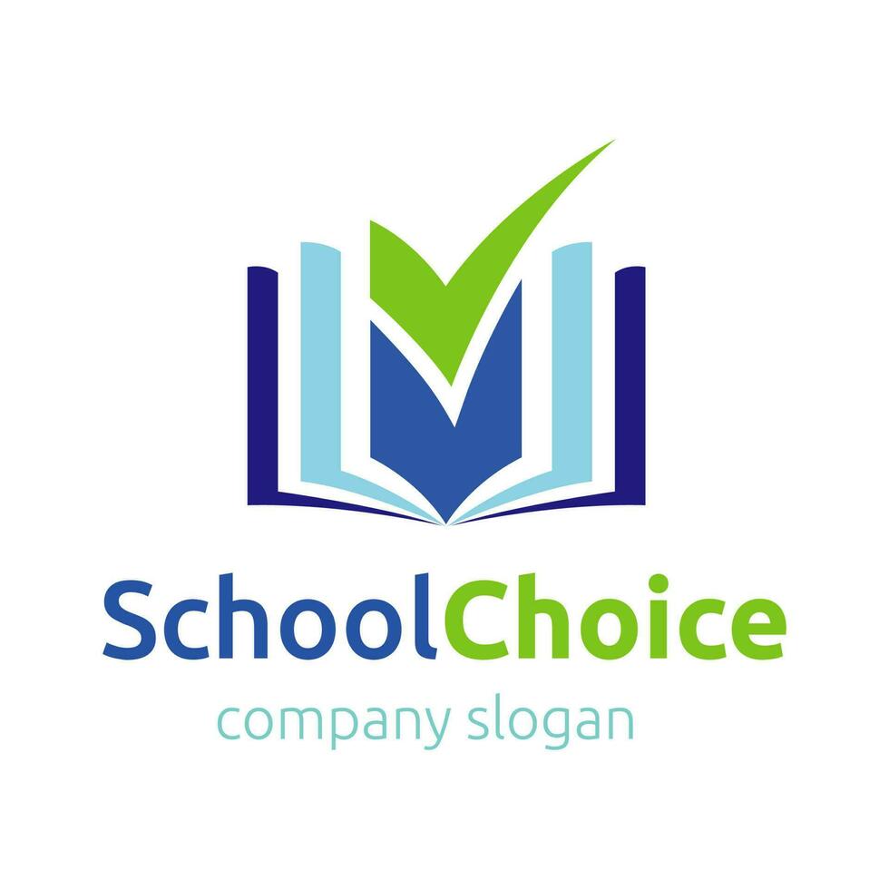 school- en onderwijs logo vector