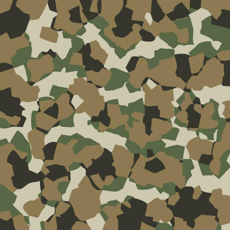 camouflage patroon achtergrond naadloos vector