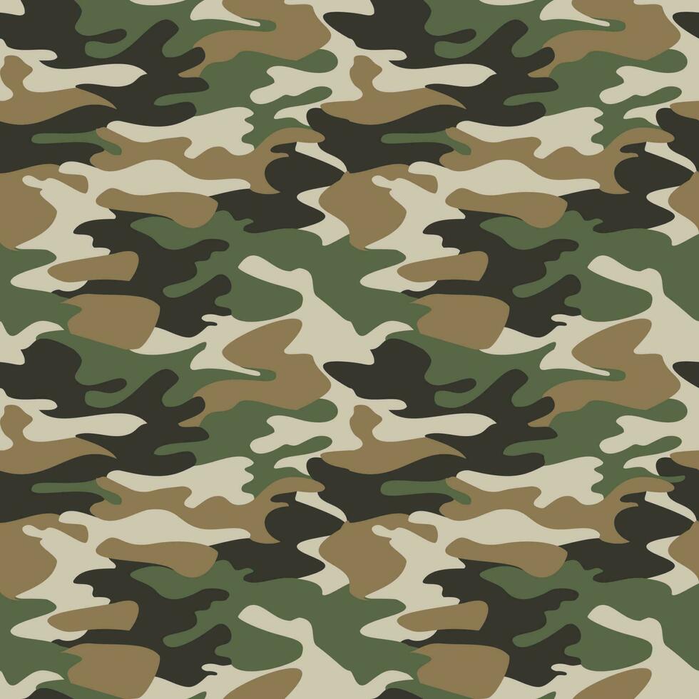 camouflage patroon achtergrond naadloos vector