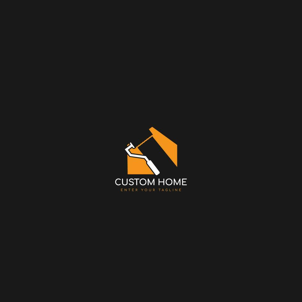 huis logo vector