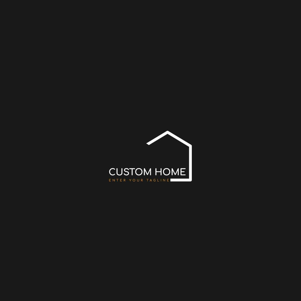 huis logo vector