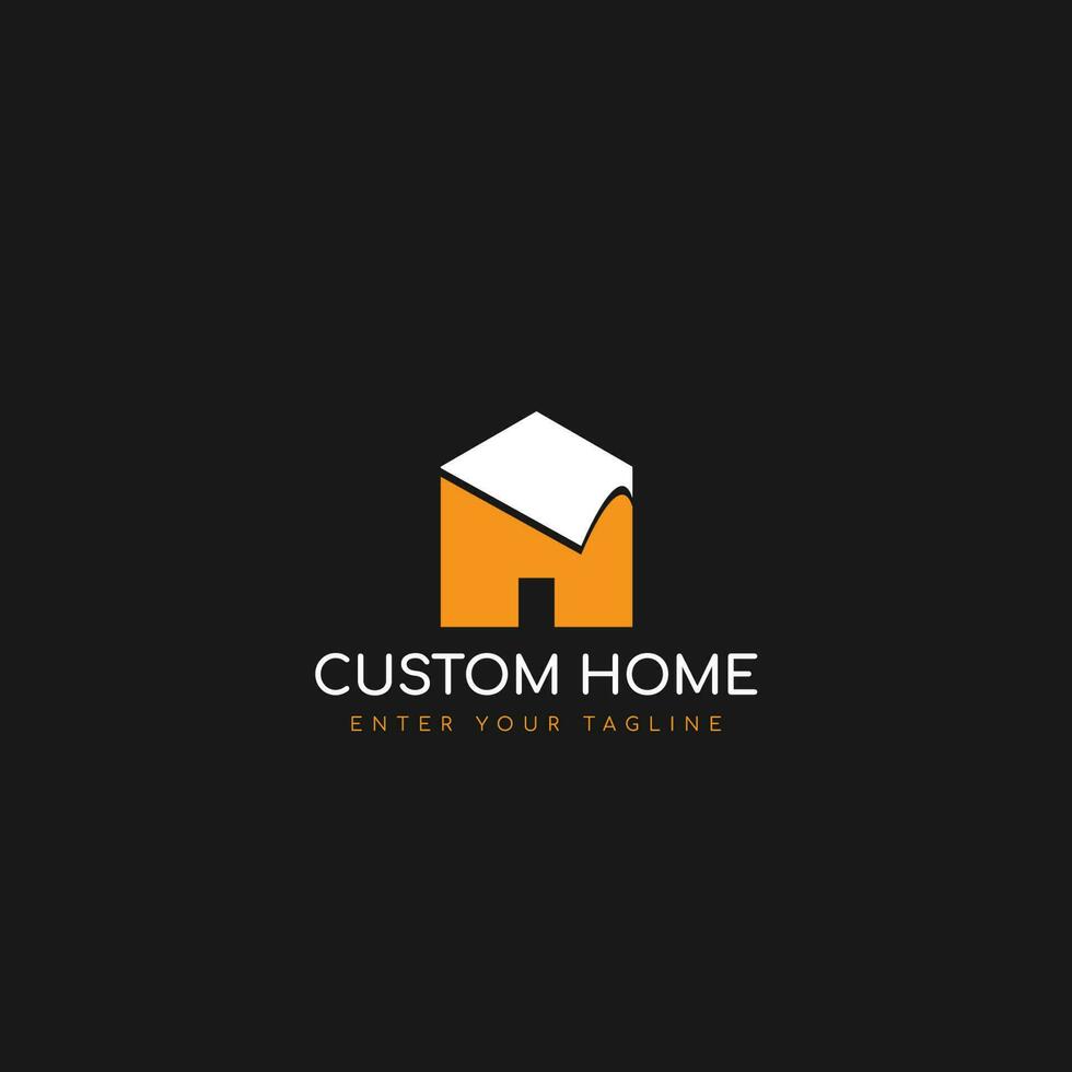 huis logo vector