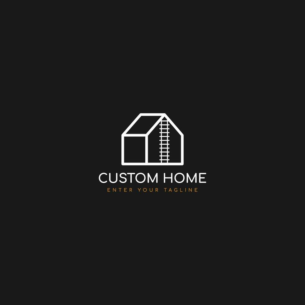 huis logo vector