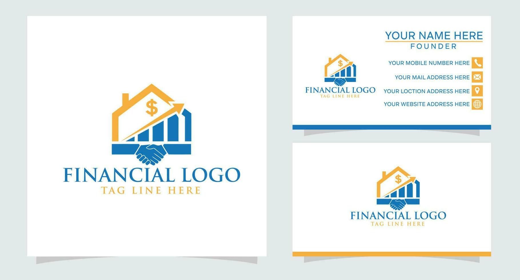 icoon logo voor financieel beheer bedrijf met dollar valuta details vector