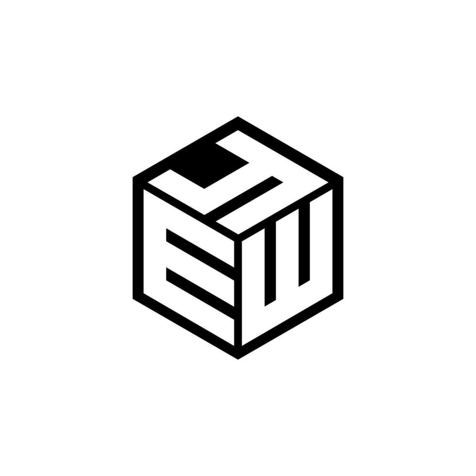 ewy brief logo ontwerp in illustratie. vector logo, schoonschrift ontwerpen voor logo, poster, uitnodiging, enz.