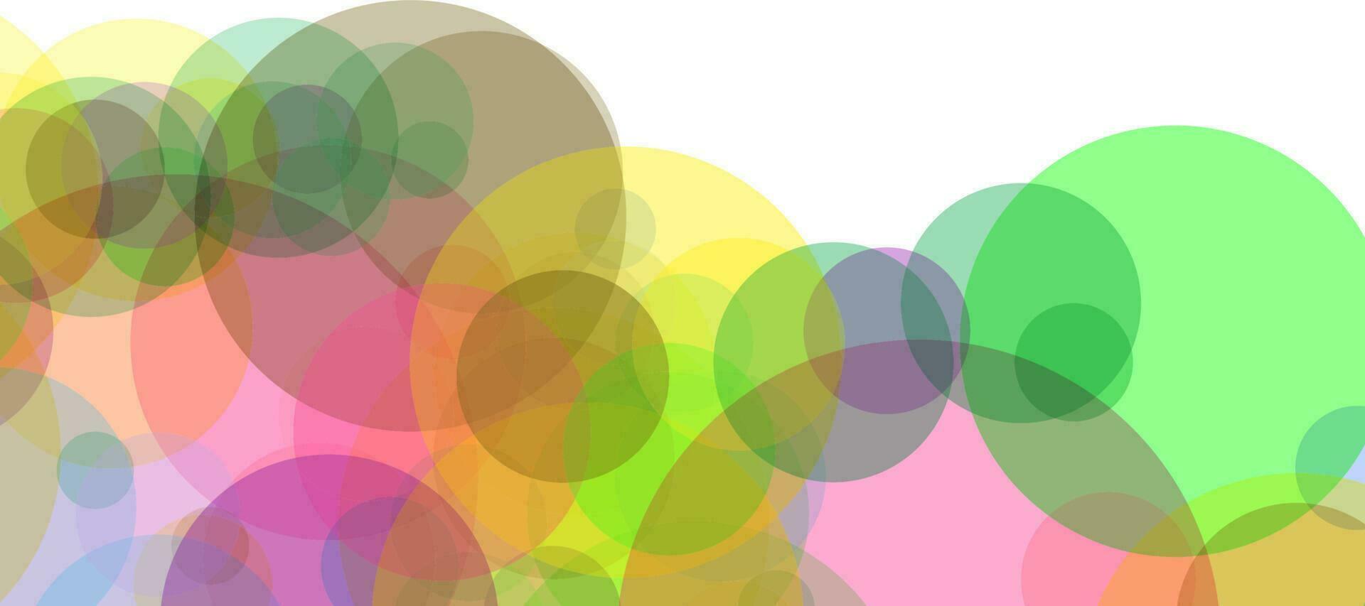 abstract kleurrijk cirkels ontwerp. vector